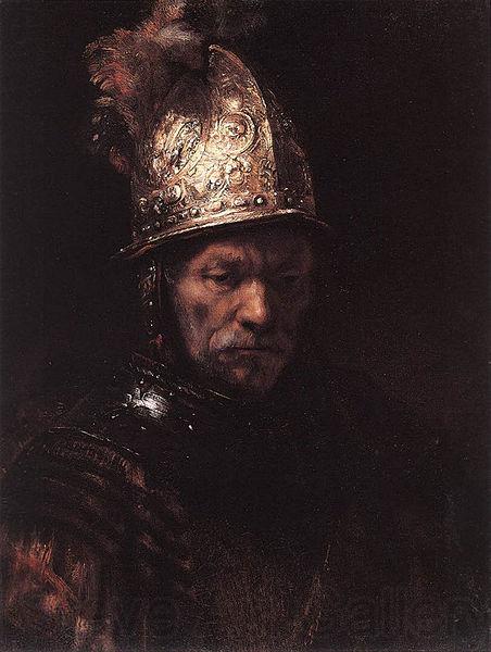 Rembrandt Peale The Man with the Golden Helmet Spain oil painting art